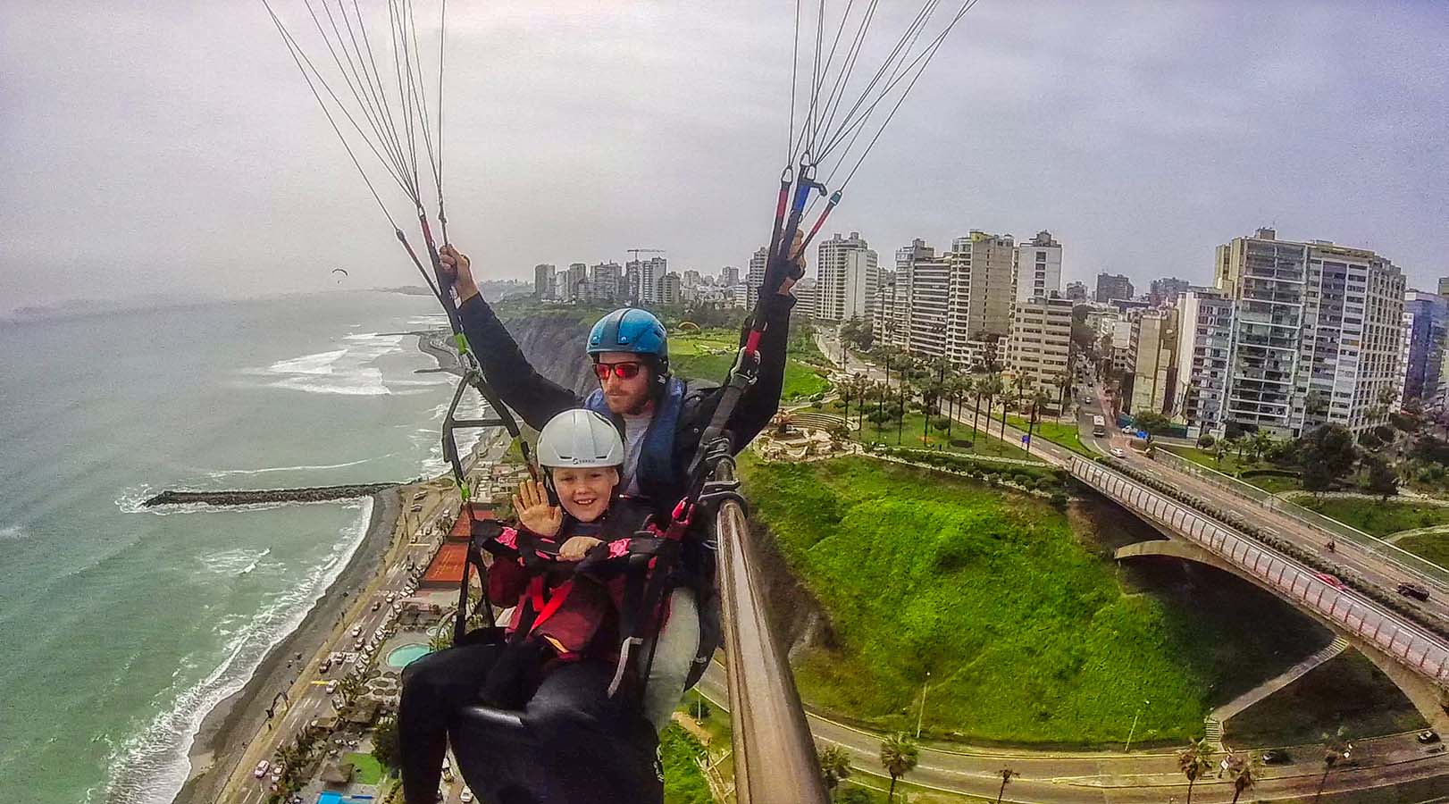 Paragliding in Miraflores